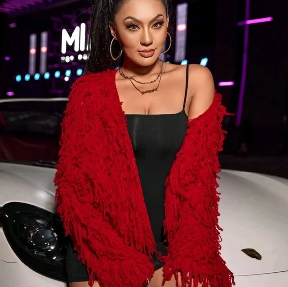 New fringe shaggy sweater - Picture 5 of 7